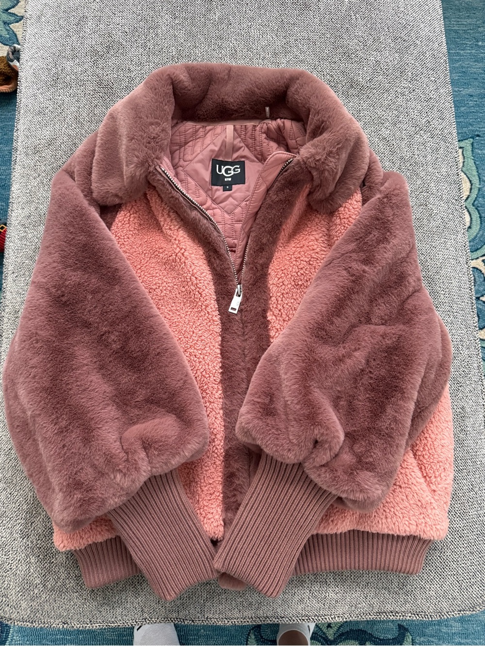 UGG Pink Bomber Jacket